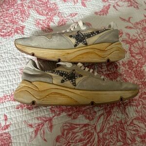 Running golden goose